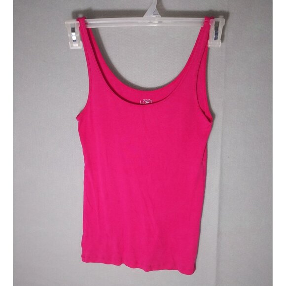 LOFT Tops - Ann Taylor Loft Pink Tank Top Women's Size M